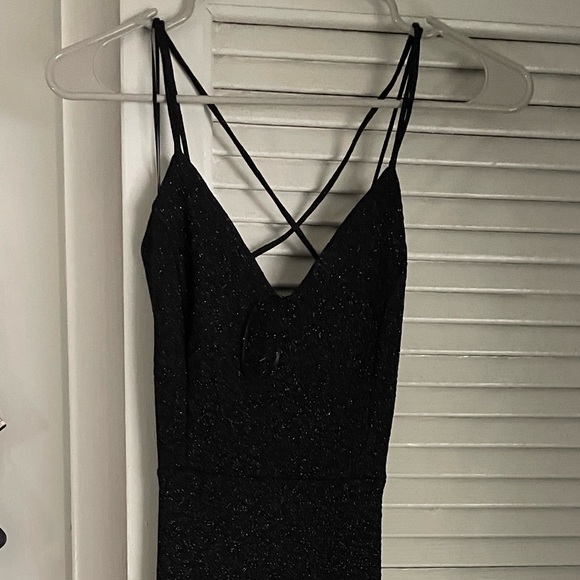 Windsor black long homecoming dress - Picture 2 of 7